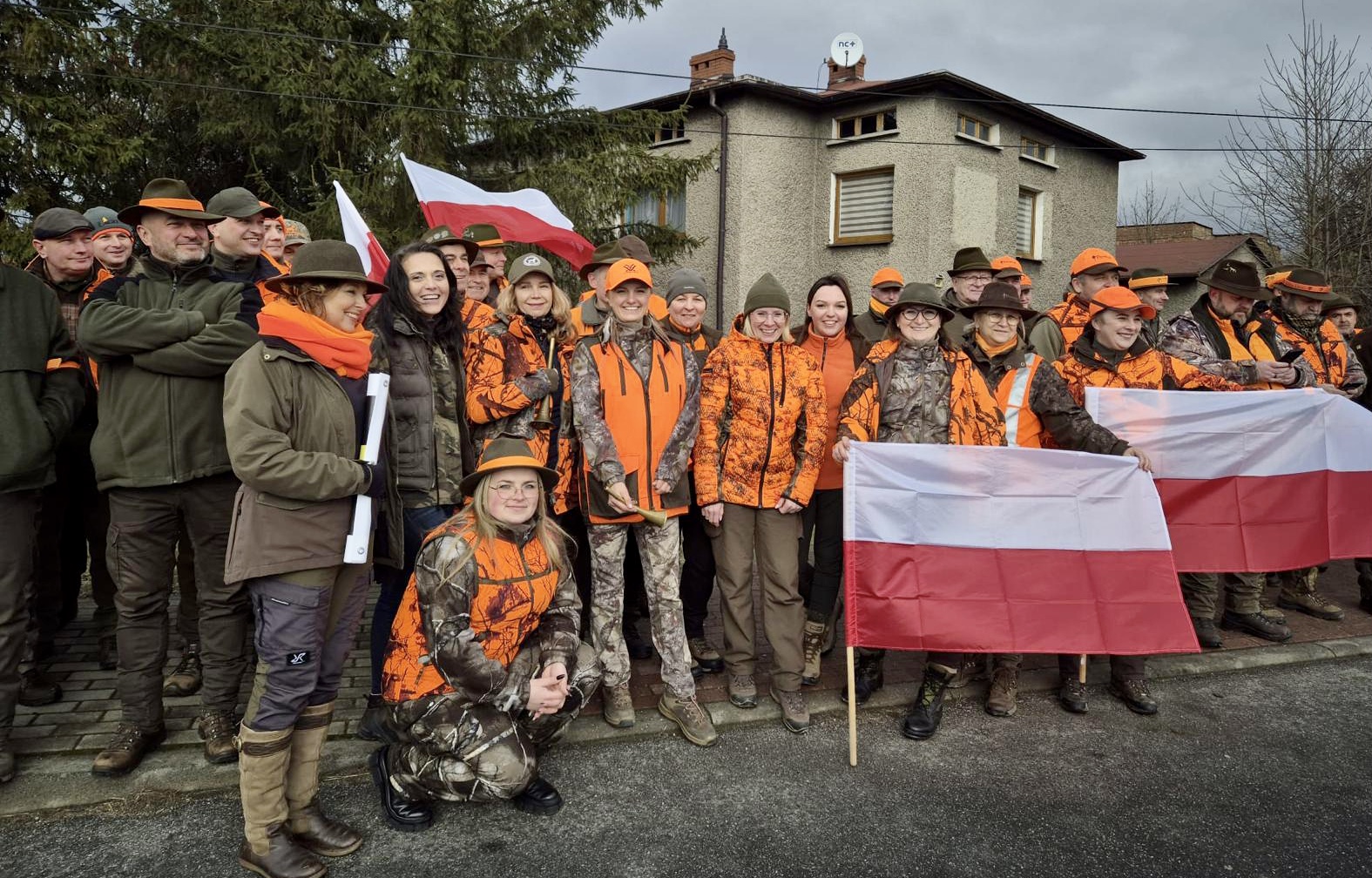 protest myśliwych