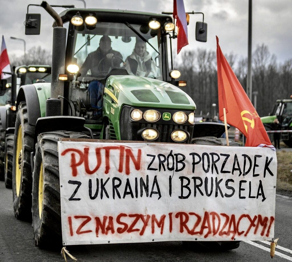 protest rolników 